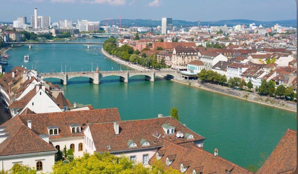Schweiz Appartement Bazel Buitenkant foto